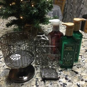 Bath & Body Works Candle Soap Holders Bundle